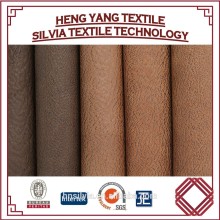 Polyester Synthetic Suede Leather Bonded Sofa Fabric for American Market