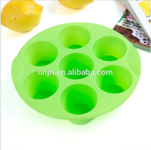 Round Shape Silicone Cake Pan Mould Muffin Cupcake Baking Microwave