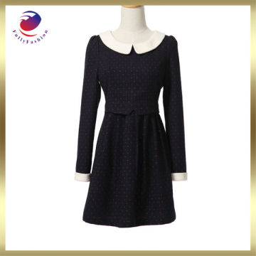 latest dresses with dotted print