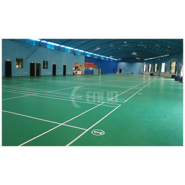 Piso de PVC para esportes badminton