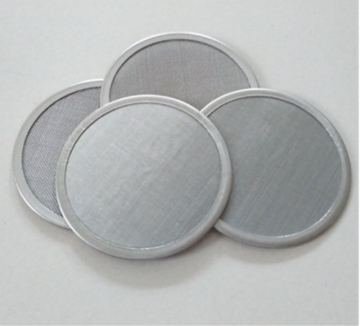 Sintered stainless steel wire mesh filter round disc