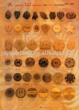 coconut shell buttons