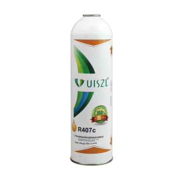 Colorless transparent R407c refrigerant gas