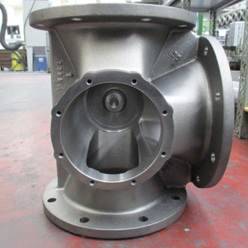 Iron foundry cast iron valve body