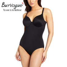Wholesale Custom Made Firm Control Shapewear Bodysuit Plus Size Spandex Body Shaper For Women
