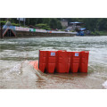 Temporary traffic flood defence aqua dam water barrier