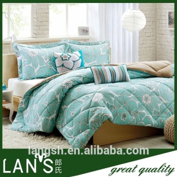 China supplier printed quilt, cheap bed quilt, soft microfiber quilt