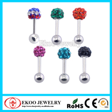 Stainless Steel Ear Stud with Epoxy Gem Tragus Earring Tragus Piercing