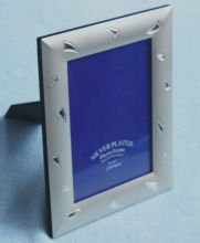 JY122 5X7" handmade aluminum photo frame pin button