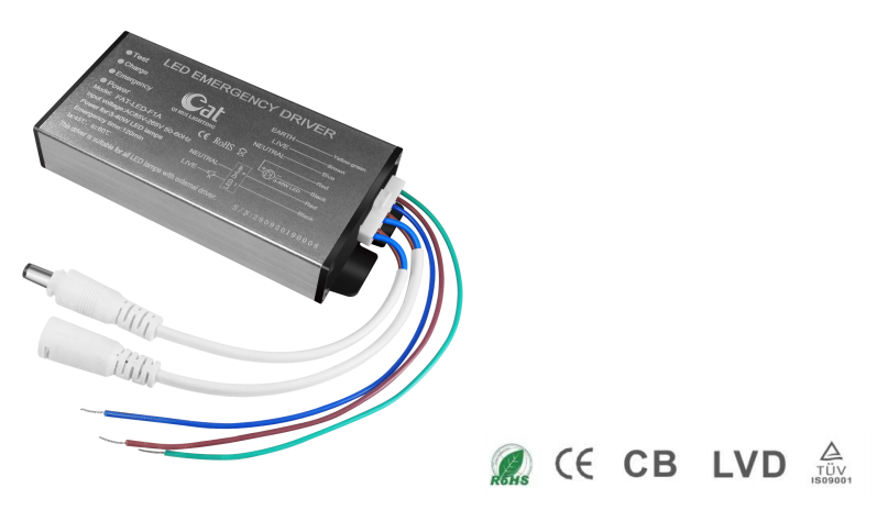 Driver de emergência LED amplamente utilizado