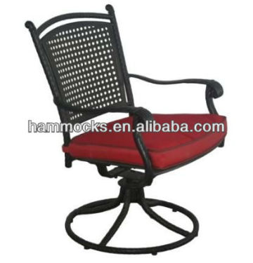 Aluminum Rattan Swivel Rocker