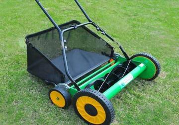 20" Multifuctional Hand Push Lawn Mower Hay mower