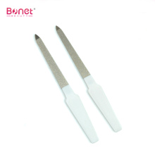Metal with plastic handle mini nail file