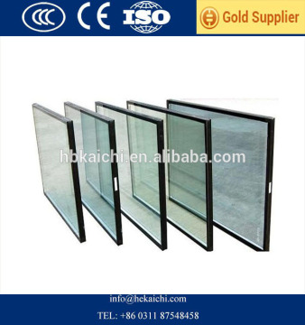4--19mm Insulating hollow glass,laminated tempered glass , ocean blue hollow tempered glass