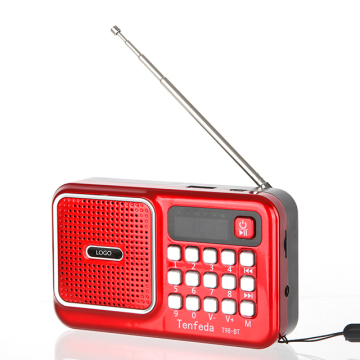 New Outdoor Walkman: High Sensitivity Mini Portable FM Radio with MP3 Compatibility