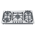 5 Burners Reka Bentuk Baru Build-In Gas Hob