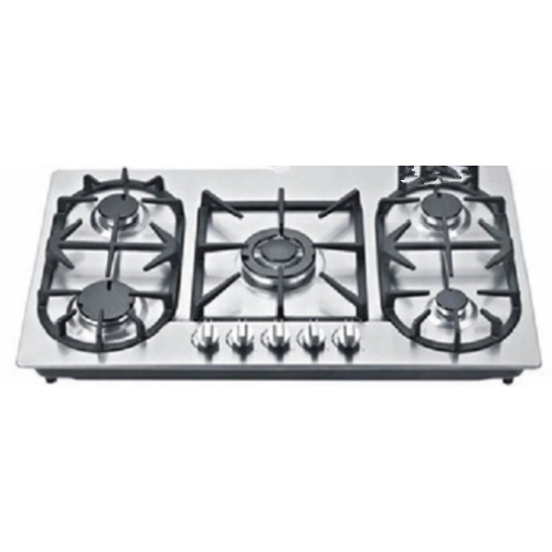 5 Burners Reka Bentuk Baru Build-In Gas Hob