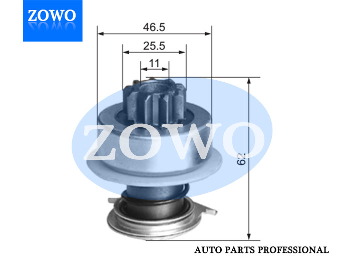 54 9143 Starter Bendix 9t Bosch