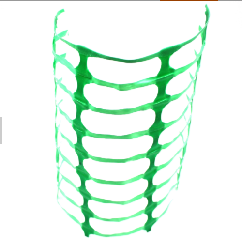 Plastikowa siatka ogrodzenia tymczasowego bezpieczeństwa drogowego