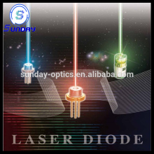 Laser diode 650nm 5mw from China TO18 package