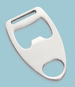 Custom Blank Bottle Opener Keychains, With Nickel Finish, For House Ware, Kitchen Utensils