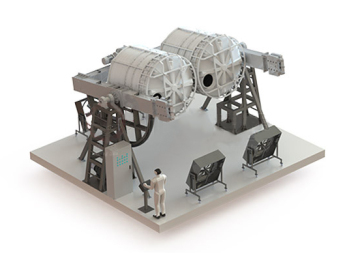 Open Flame Swing Machine