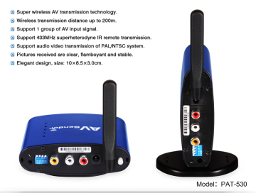 PAT530HD Wireless Audio Video Transmitter Receiver Sender
