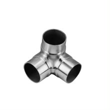 Custom OEM Stainless Steel Handrail Kits: Three-Pipe Connectors, Joint Connectors, Tees, and Elbows