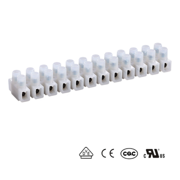 PA66 brass polyamide terminal blocks with wire protector