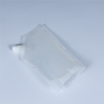 PCR Pochette de jus de bouteille jetable transparente