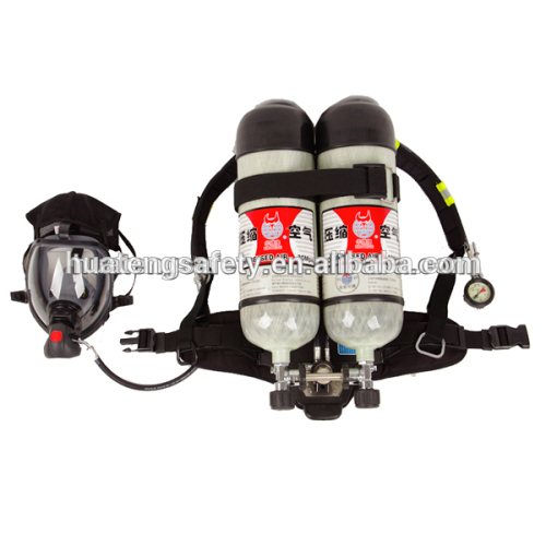 safety full face mask for breathing apparatus for firefighter