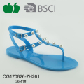 แฟชั่นสตรีพลาสติก Pvc Jelly Sandals