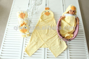 Yellow Duckling Cute Baby Towel