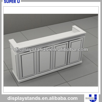retail shop wood counter display modern clothing store display counter
