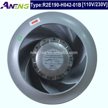 190mm Three Speed Available 100% Copper AC 230V cooling fan