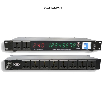 PS-08LED 10 Channel Automatic Socket Board Power Sequence Controller