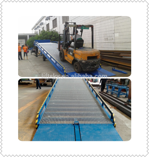 High Quality Lift Cargo Mobile Yard Ramp