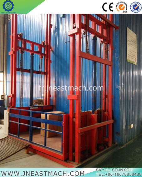 Plate-forme élévatrice électrique simple pour marchandise à vendre Electric Simple Goods Ladder Lift Platform For Sale