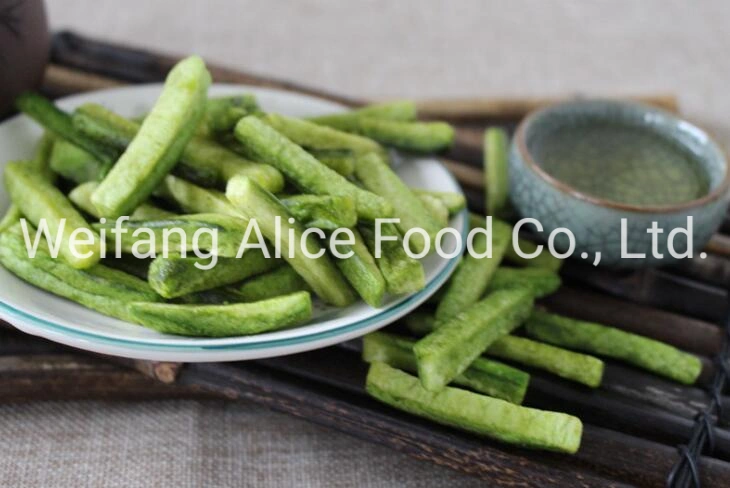 Hot Sale Vacuum Fried Foods Vf Green Radish Sticks