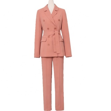 Office lady business coat women pant suit