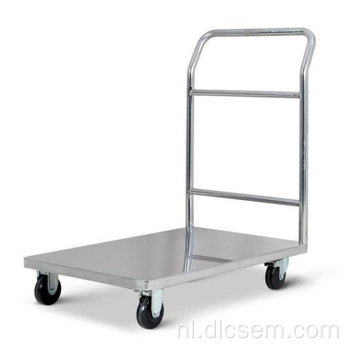 4 wielen opvouwbare hand trolleys voor magazijn