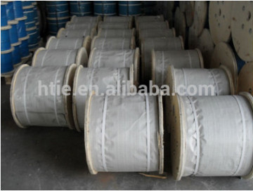 Zinc coated galvanized steel wire rope 6*19 IWRC 6*36