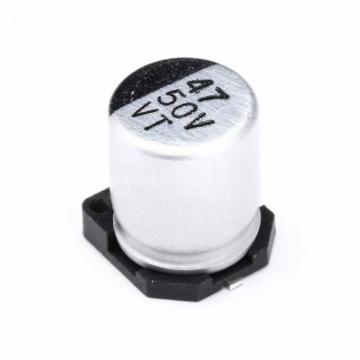 SMD Aluminum Chip Electrolytic Capacitor 50V 47UF 6.3x7.7MM