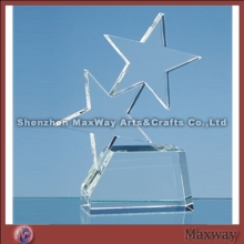 Pure Double Rising Star Acrylic Award