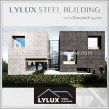 Modern office building house steel structure prefabricated office villa