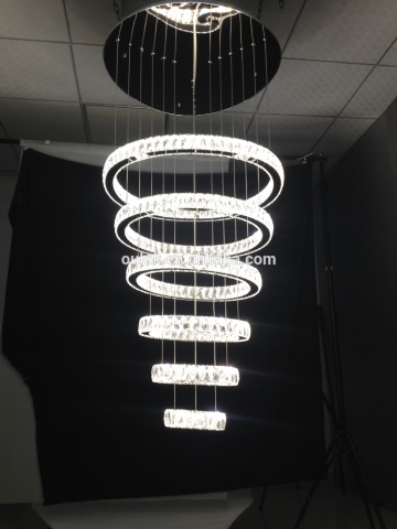 Nice crystal chandelier led pendant light fixtures