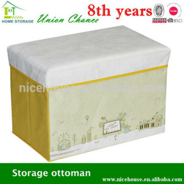 foldable ottoman,folding stroage ottoman,folding ottoman