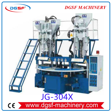 Automatic PVC Two Color Shoelace Injection Molding Machine JG-304XD