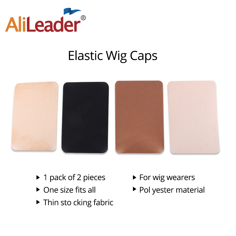 AliLeader Wholesale Nylon Wig Caps Stretchy Close End Stocking Wig Caps