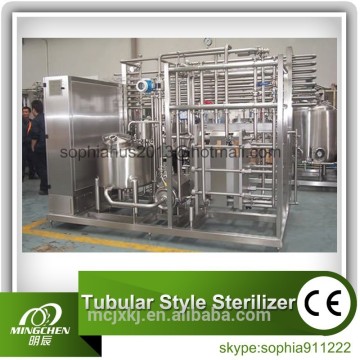 Glass beer bottle sterilization tunnel